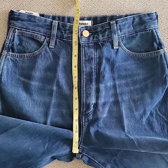 Wrangler Wanderer Indigood High Rise Dark Wash Flare Jeans - Size 28/30 - Picture 10 of 15